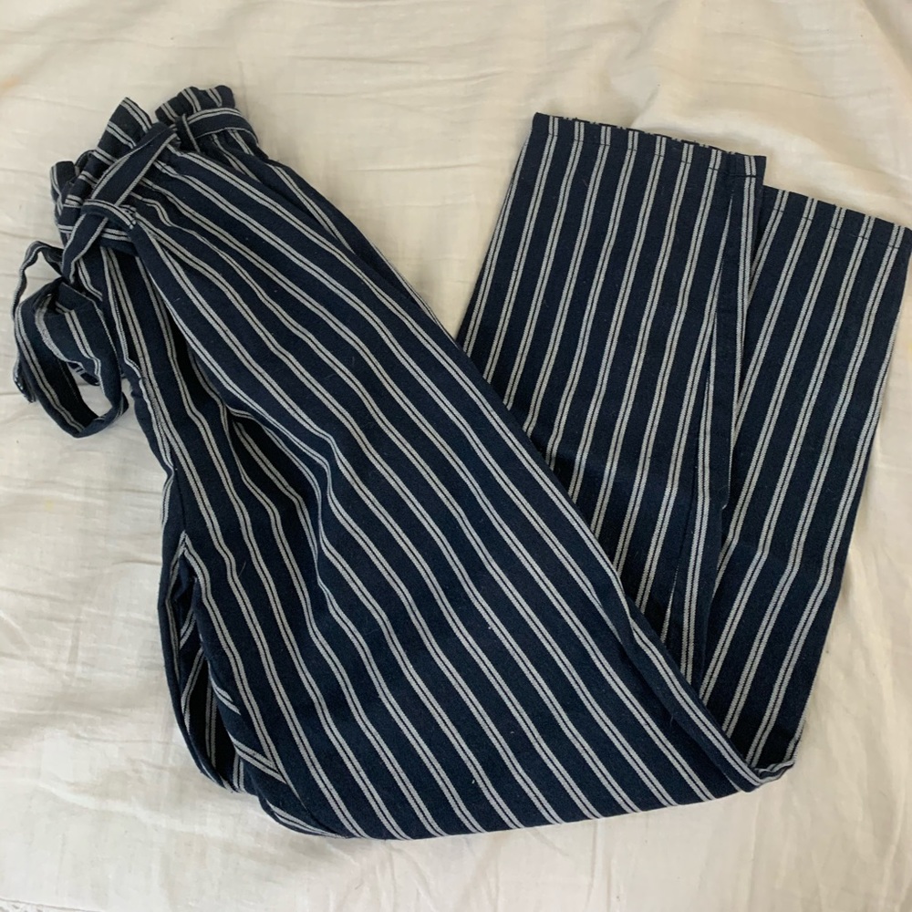 striped pants